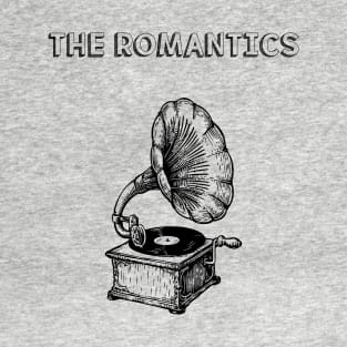 The Romantics // Typography Vintage Style T-Shirt